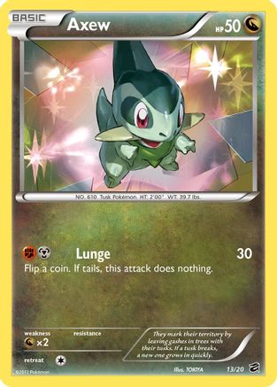 Axew (013/20) [Dragon Vault] Holofoil - Holo Rare