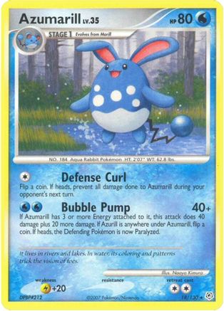 Azumarill (18/130) [Diamond and Pearl] - Rare