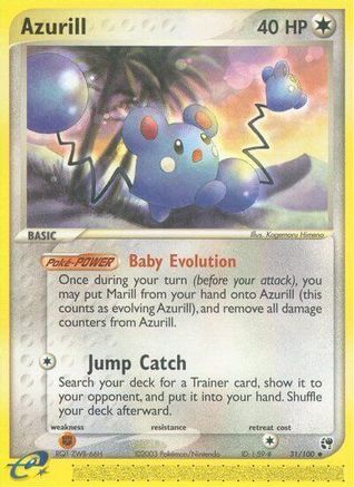Azurill (031/100) [Sandstorm] - Uncommon
