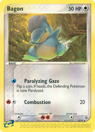 Bagon (23/097) [Dragon] Reverse Holofoil - Uncommon