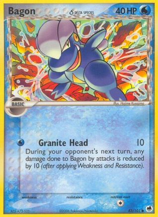 Bagon (Delta Species) (043/101) [Dragon Frontiers] - Common