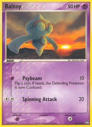 Baltoy (044/108) [Power Keepers] - Common
