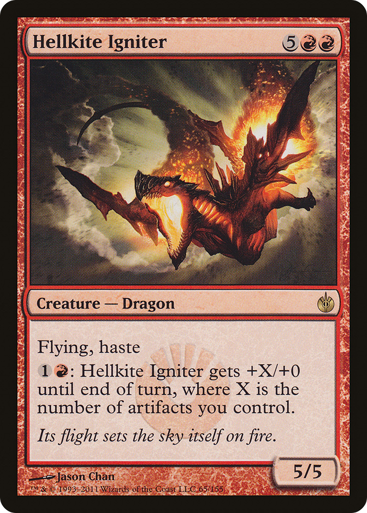 Hellkite Igniter (MBS-065) [Mirrodin Besieged] Foil