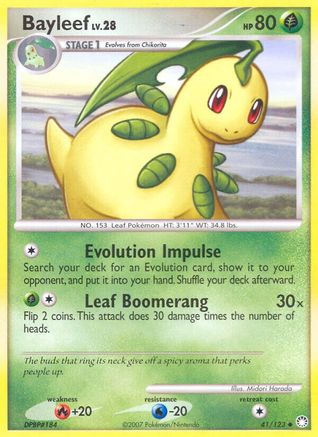 Bayleef (041/123) [Mysterious Treasures] - Uncommon