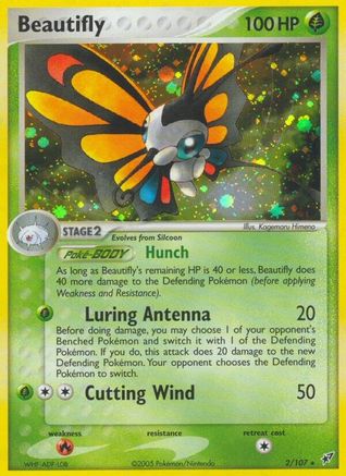 Beautifly (2/107) [Deoxys] - Holo Rare