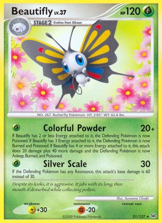 Beautifly (21/127) [Platinum] - Rare