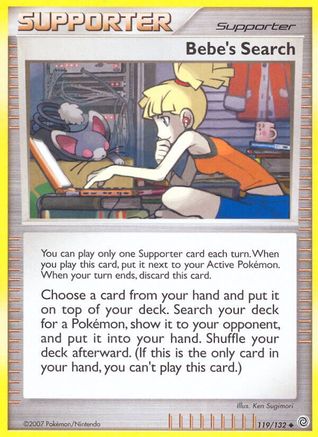 Bebe's Search (119/132) [Secret Wonders] - Uncommon