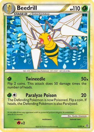Beedrill (12/95) [Unleashed] - Rare