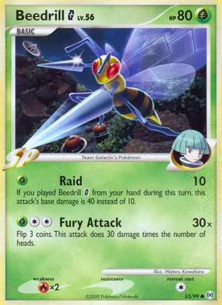 Beedrill G (053/99) [Arceus] - Common