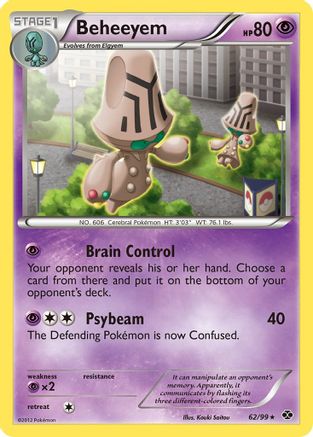 Beheeyem (62/99) [Next Destinies] - Rare