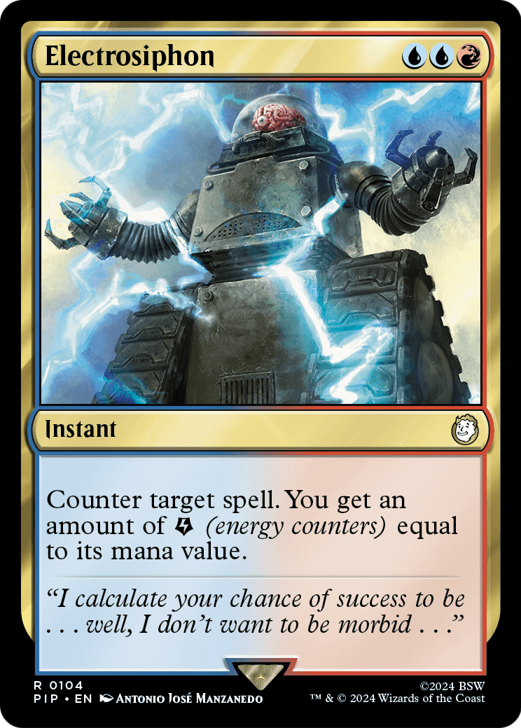 Electrosiphon (PIP-104) [Fallout] Foil