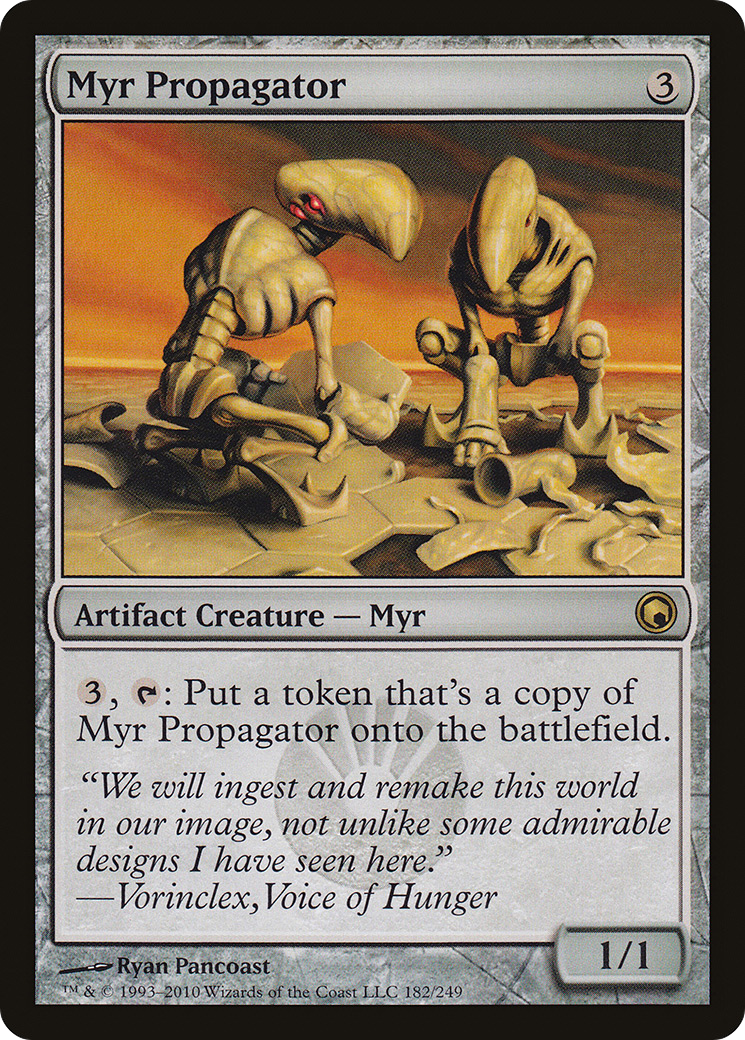 Myr Propagator (SOM-182) [Scars of Mirrodin] Foil