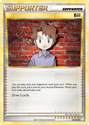 Bill (089/123) [HeartGold SoulSilver] - Uncommon
