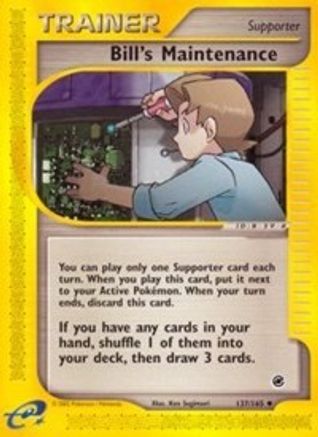 Bill's Maintenance (137/165) [Expedition] - Uncommon