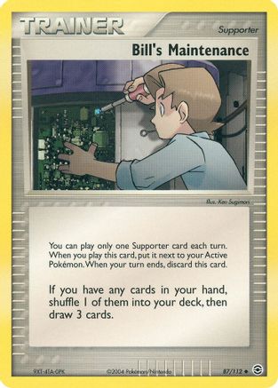Bill's Maintenance (87/112) [FireRed & LeafGreen] - Uncommon