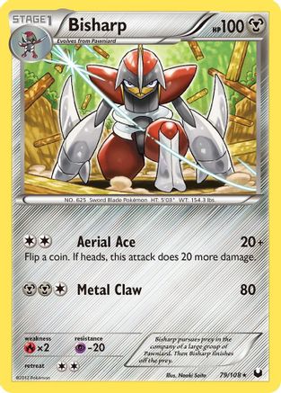 Bisharp (79/108) [Dark Explorers] Reverse Holofoil - Rare