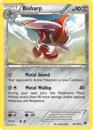 Bisharp (82/146) [XY Base Set] Reverse Holofoil - Rare