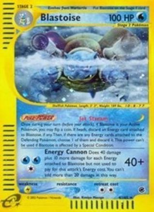 Blastoise (4/165) [Expedition] Reverse Holofoil - Holo Rare
