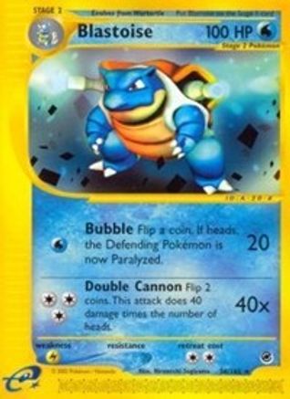 Blastoise (36/165) [Expedition] Reverse Holofoil - Rare