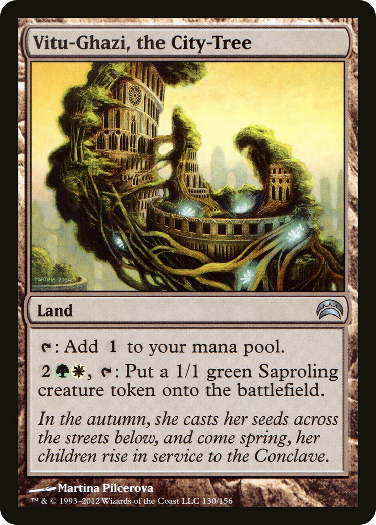 Vitu-Ghazi, the City-Tree (PC2-130) [Planechase 2012] Foil