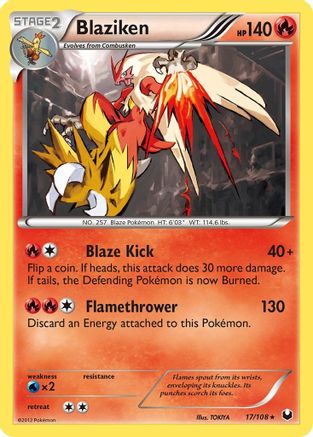 Blaziken (17/108) [Dark Explorers] Holofoil - Holo Rare