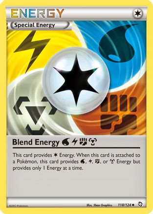 Blend Energy WLFM (118/124) [Dragons Exalted] Reverse Holofoil - Uncommon