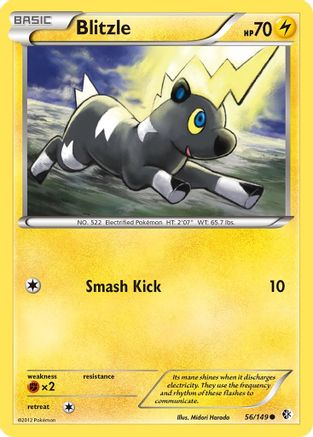 Blitzle (56/149) [Boundaries Crossed] Reverse Holofoil - Common