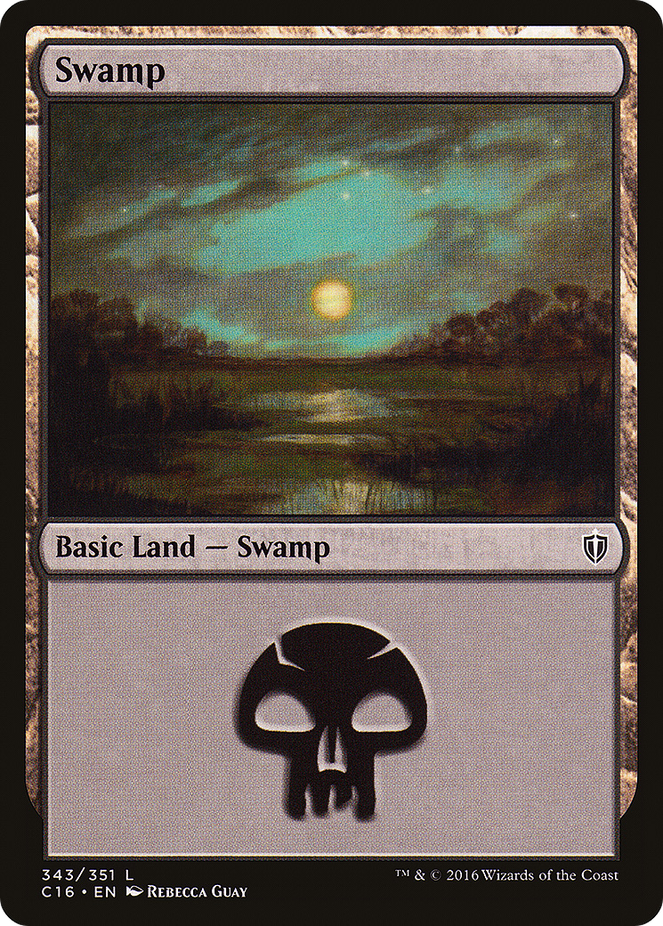 Swamp (C16-343) [Commander 2016]