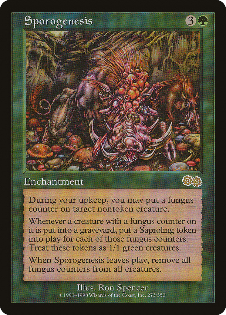 Sporogenesis (USG-273) [Urza's Saga]