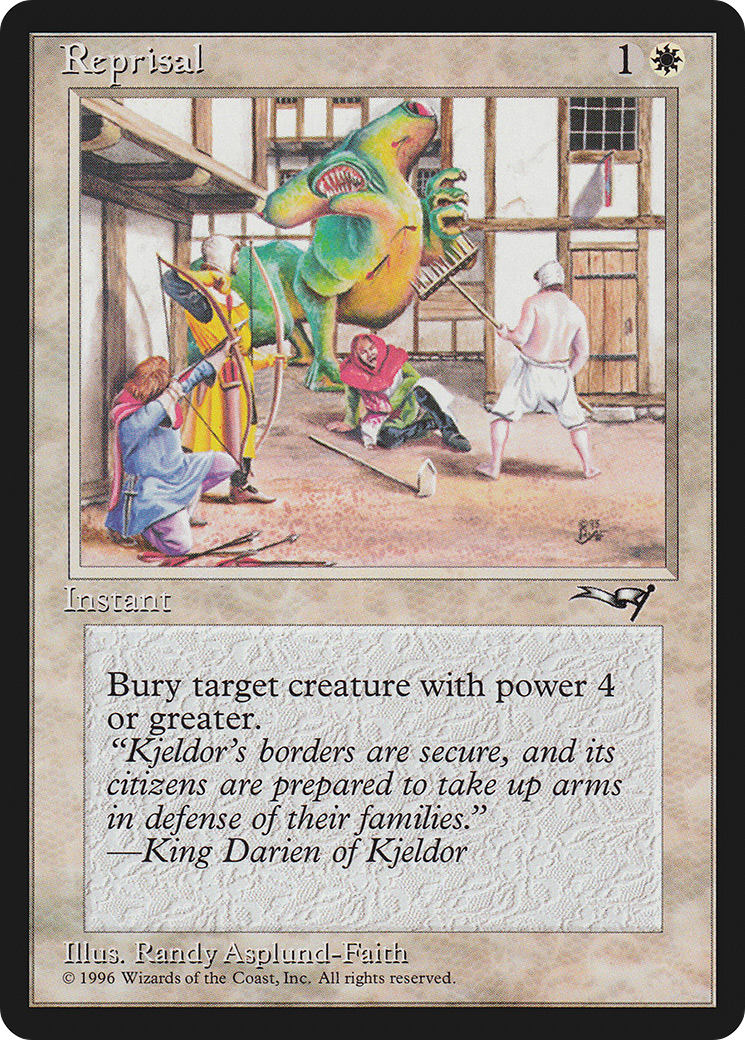 Reprisal (Green Monster) (ALL-145) [Alliances]