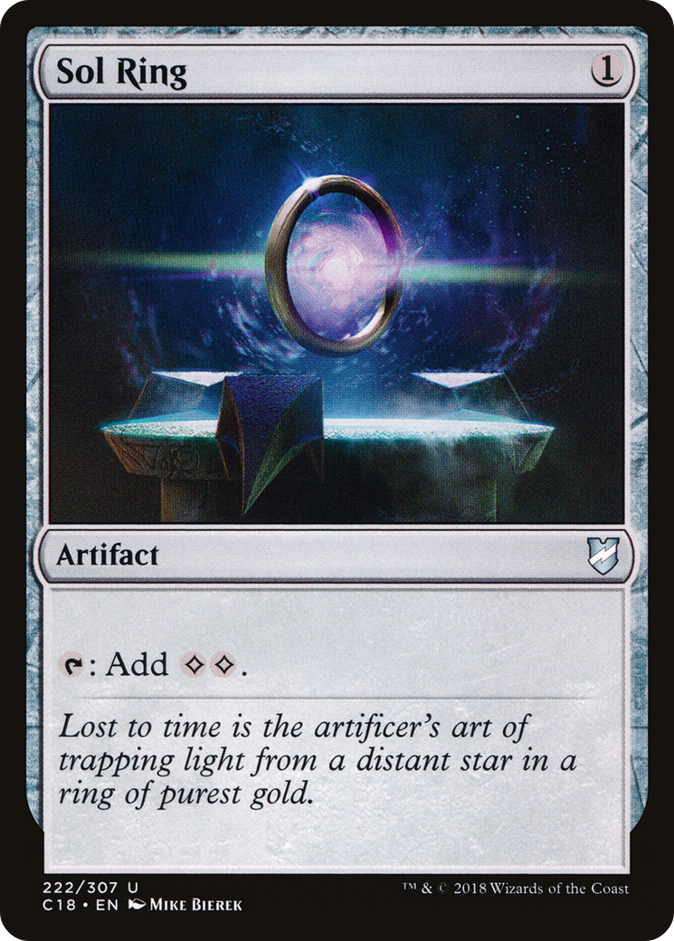 Sol Ring (C18-222) [Commander 2018]