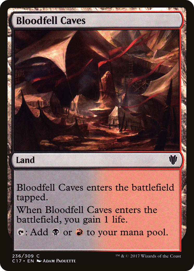 Bloodfell Caves (C17-236) [Commander 2017]