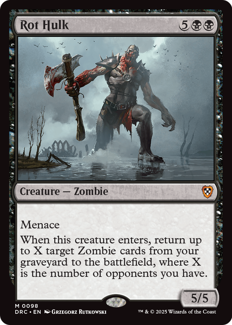 Rot Hulk (DRC-098) [Commander: Aetherdrift]
