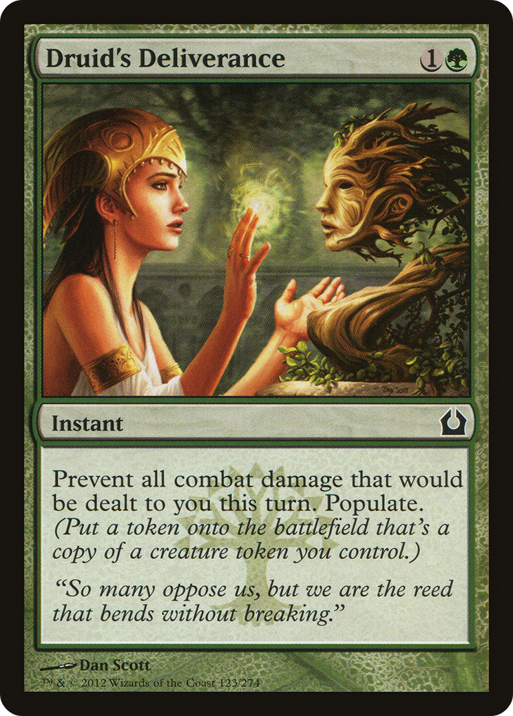 Druid's Deliverance (RTR-123) [Return to Ravnica] Foil