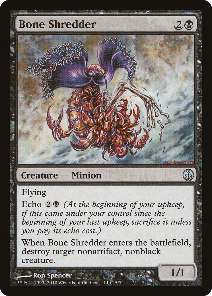 Bone Shredder (DDE-005) [Duel Decks: Phyrexia vs. the Coalition]