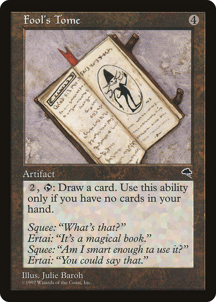 Fool's Tome (TMP-289) [Tempest]