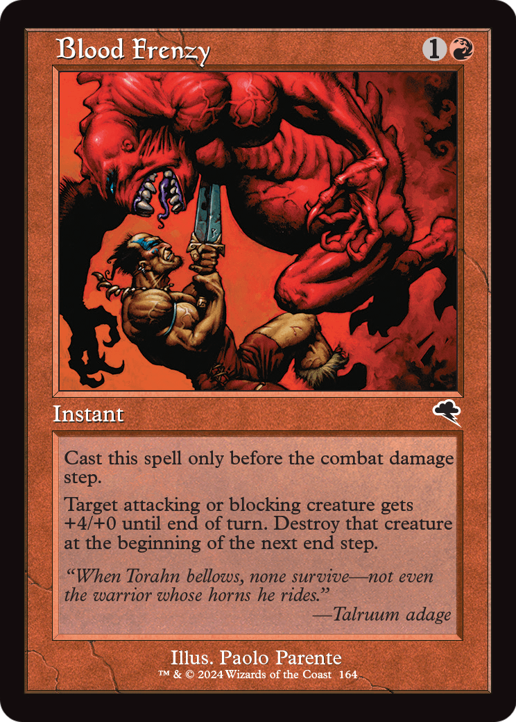 Blood Frenzy (LIST-TMP-164) [The List]
