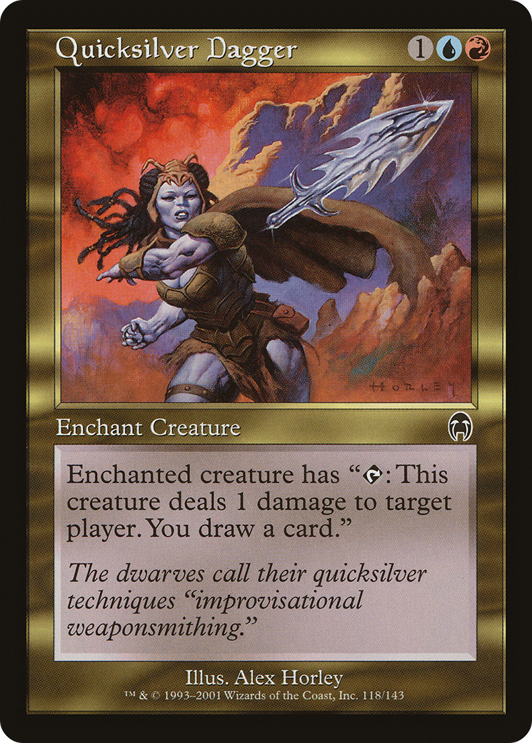 Quicksilver Dagger (APC-118) [Apocalypse] Foil