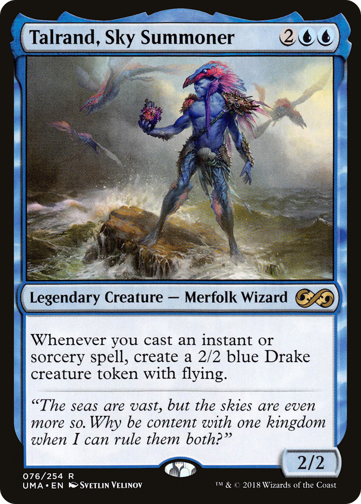 Talrand, Sky Summoner (UMA-076) [Ultimate Masters] Foil