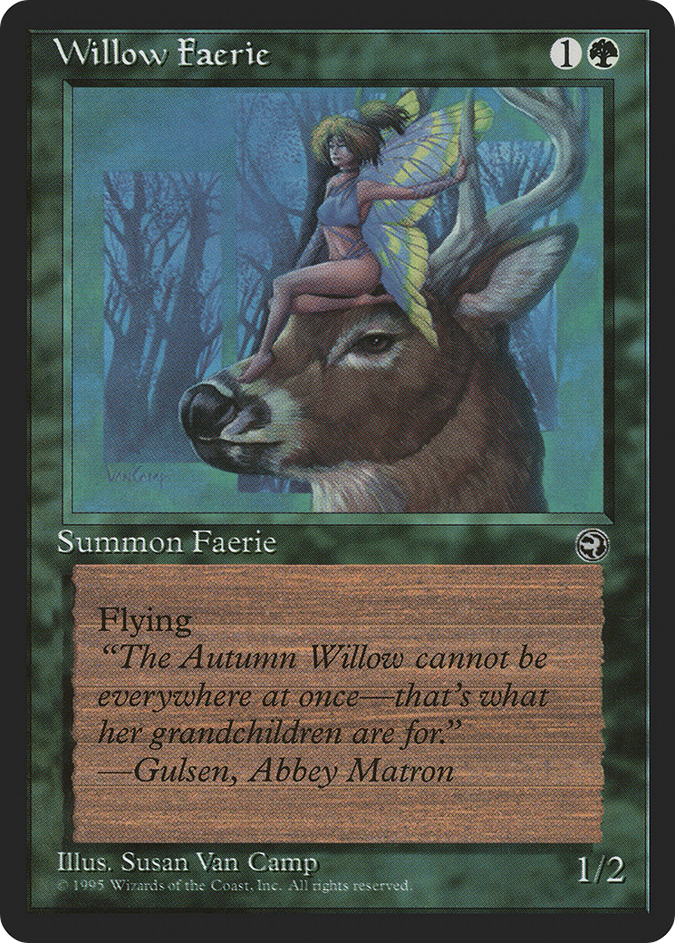 Willow Faerie (HML-099) [Homelands]
