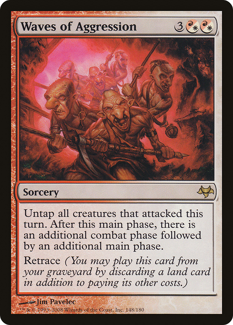 Waves of Aggression (EVE-148) [Eventide] Foil