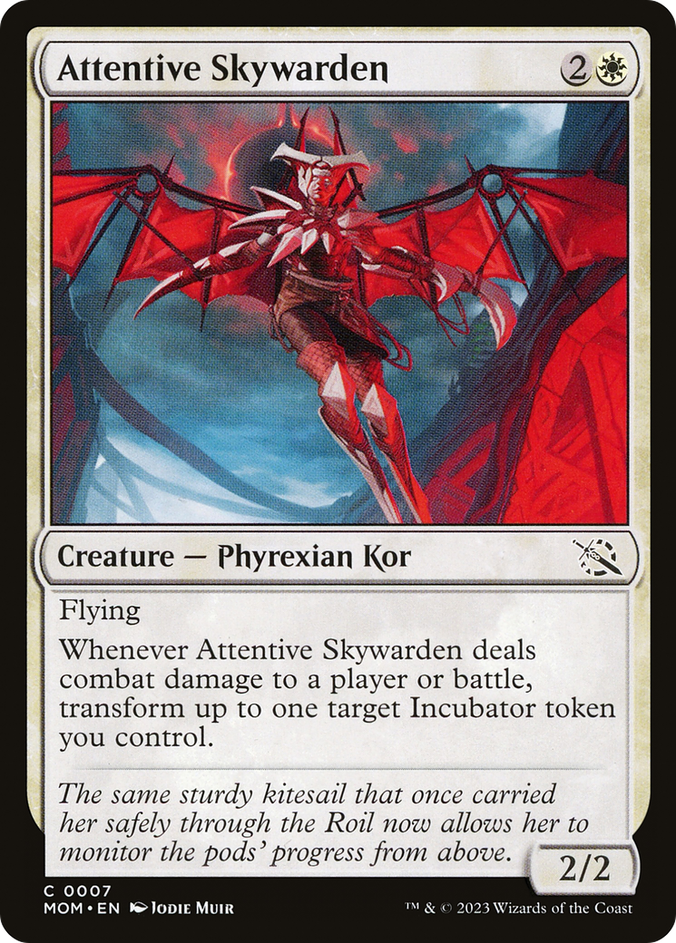 Attentive Skywarden (MOM-007) [March of the Machine]