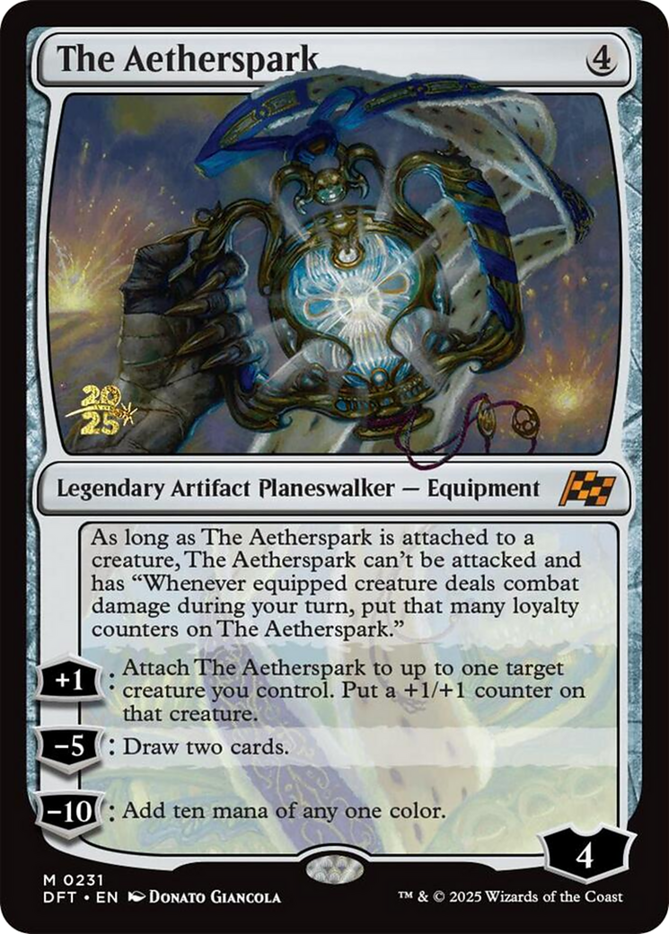 The Aetherspark (PRE-231) [Prerelease Cards] Foil