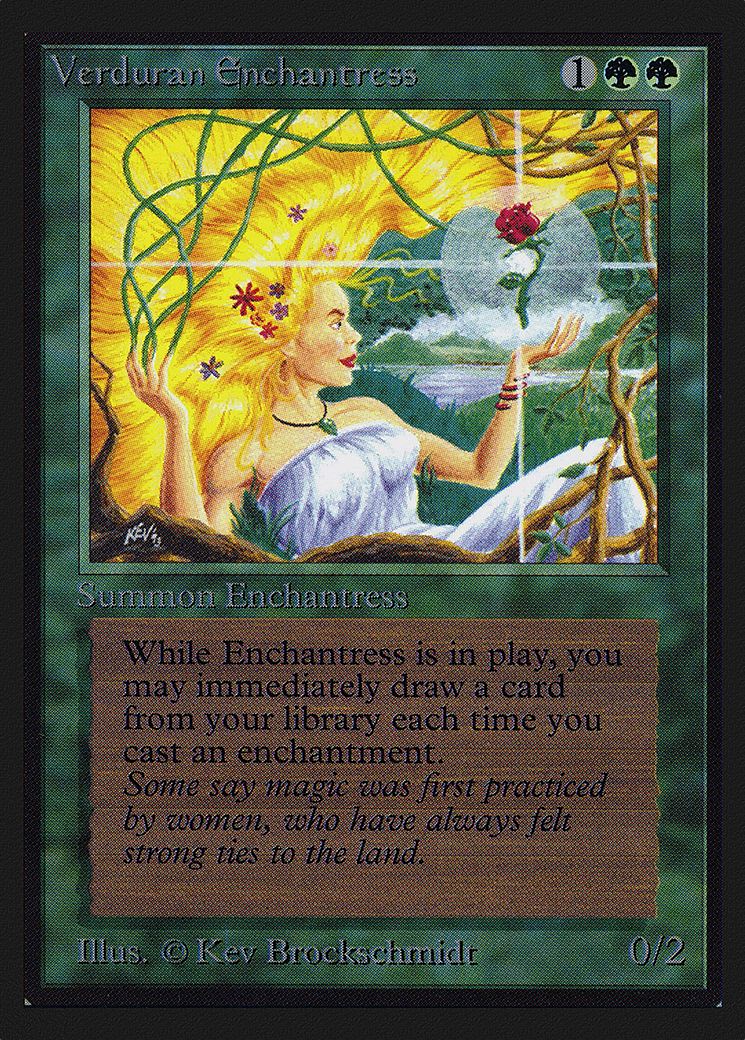 Verduran Enchantress (IE) [Intl. Collectors' Edition]