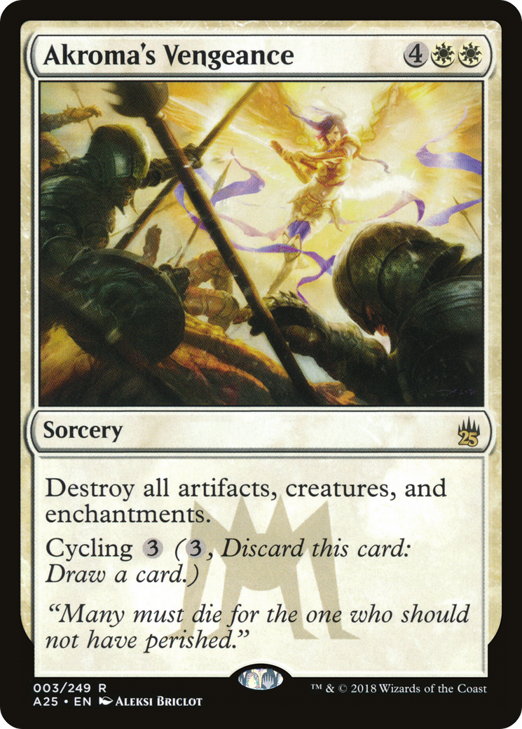 Akroma's Vengeance (A25-003) [Masters 25] Foil