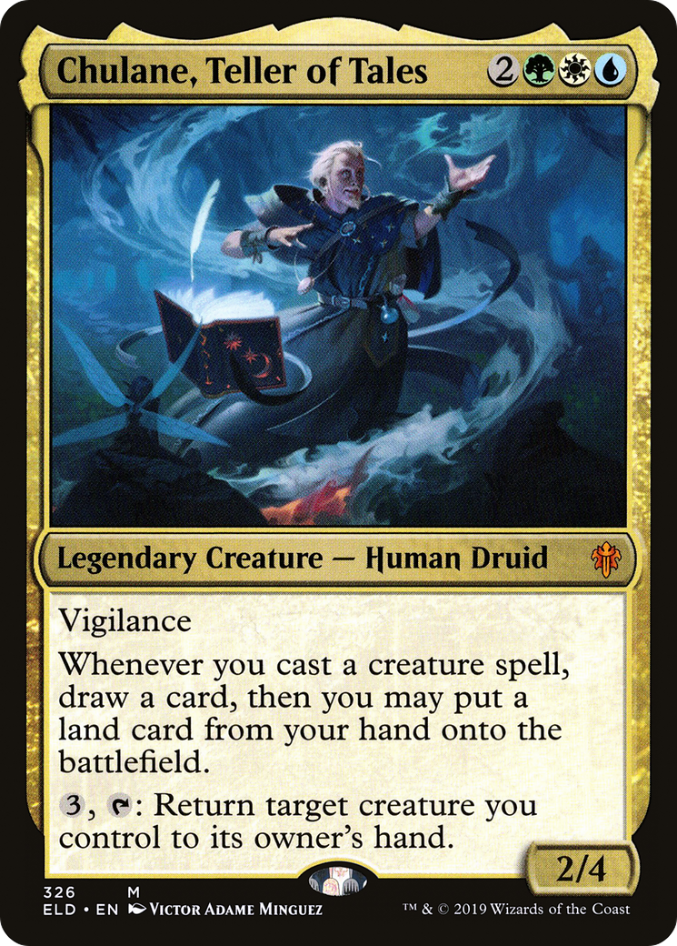 Chulane, Teller of Tales (ELD-326) [Throne of Eldraine] Foil