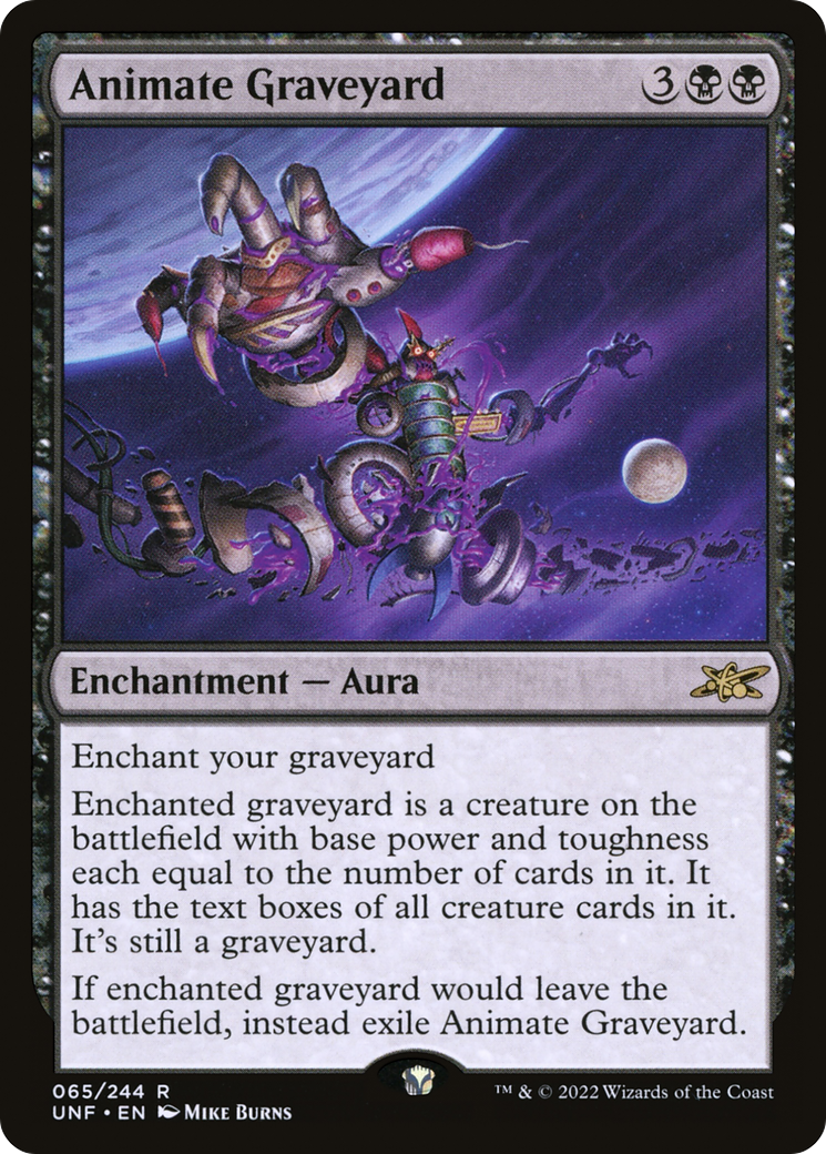 Animate Graveyard (UNF-065) [Unfinity]