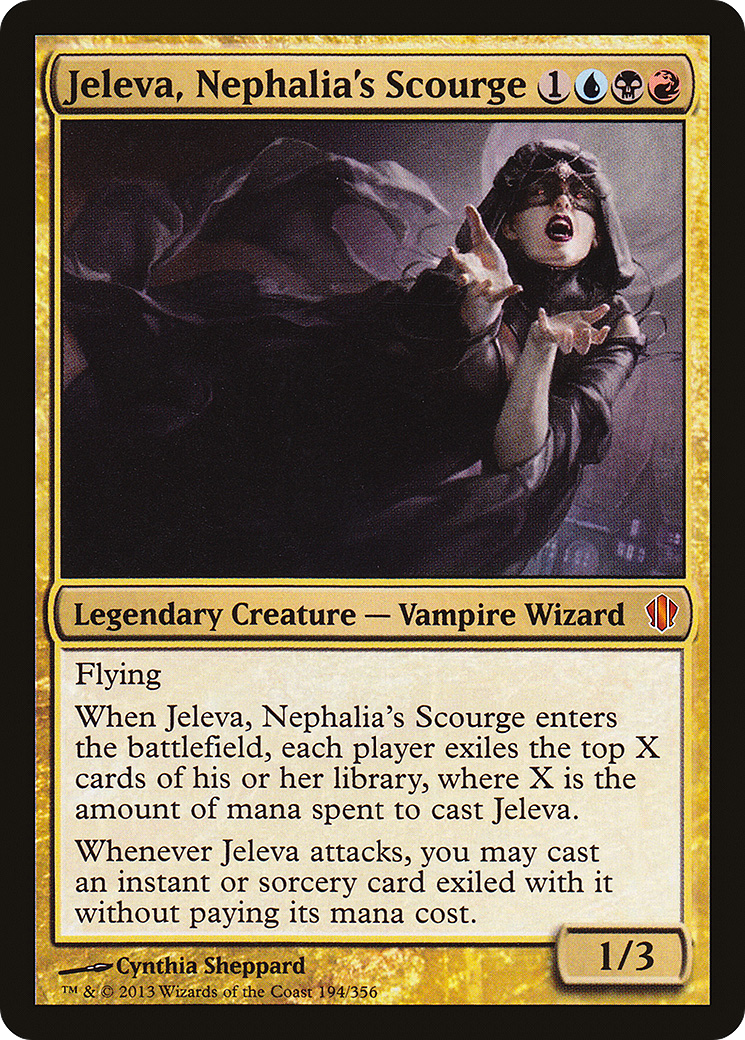 Jeleva, Nephalia's Scourge (C13-194) [Commander 2013]