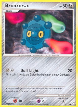 Bronzor (074/123) [Mysterious Treasures] - Common