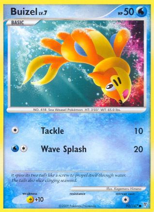 Buizel (92/147) [Supreme Victors] Reverse Holofoil - Common